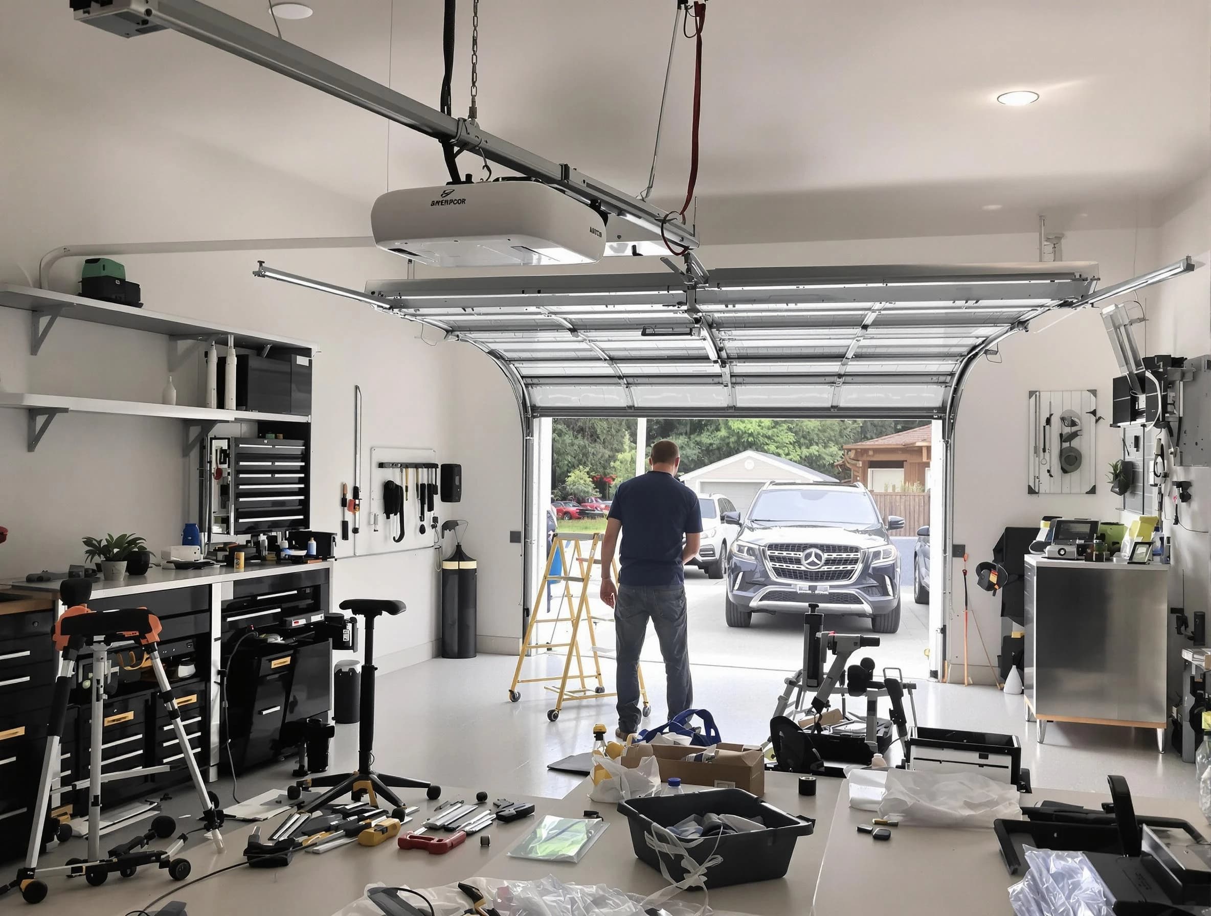 Garage door opener installation by Kimberly Garage Door Repair in Kimberly