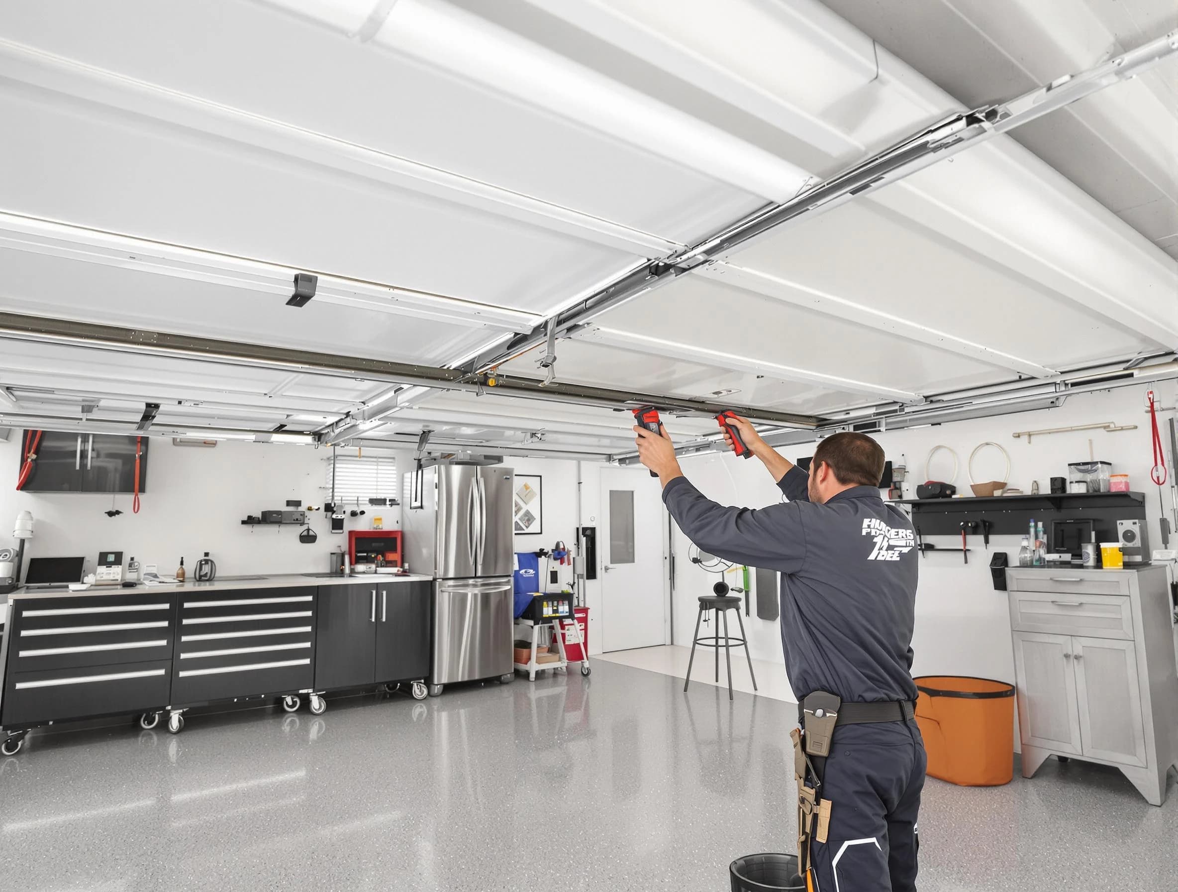 Overhead garage door repair service by Kimberly Garage Door Repair in Kimberly