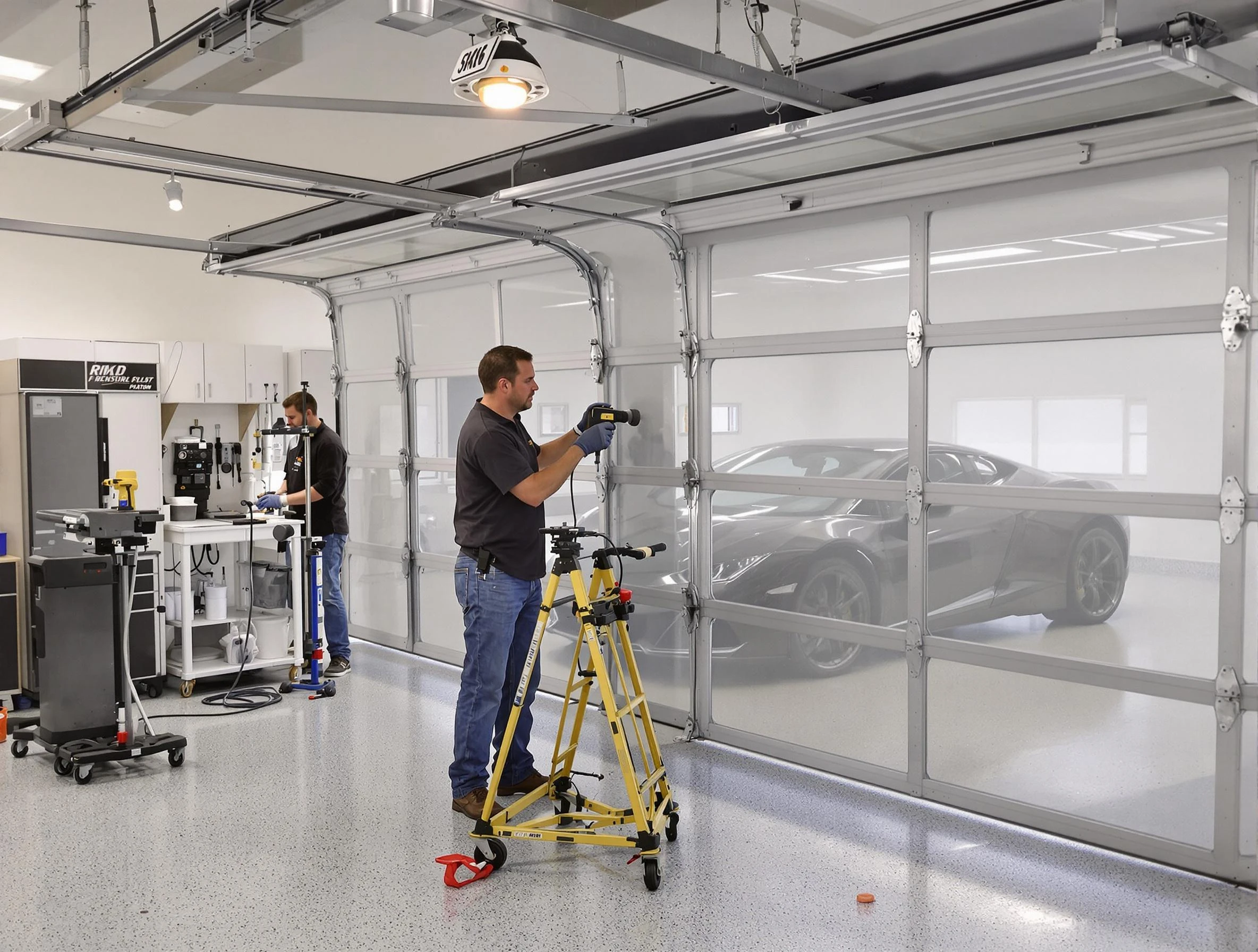 Garage Door Dents Repair in Kimberly