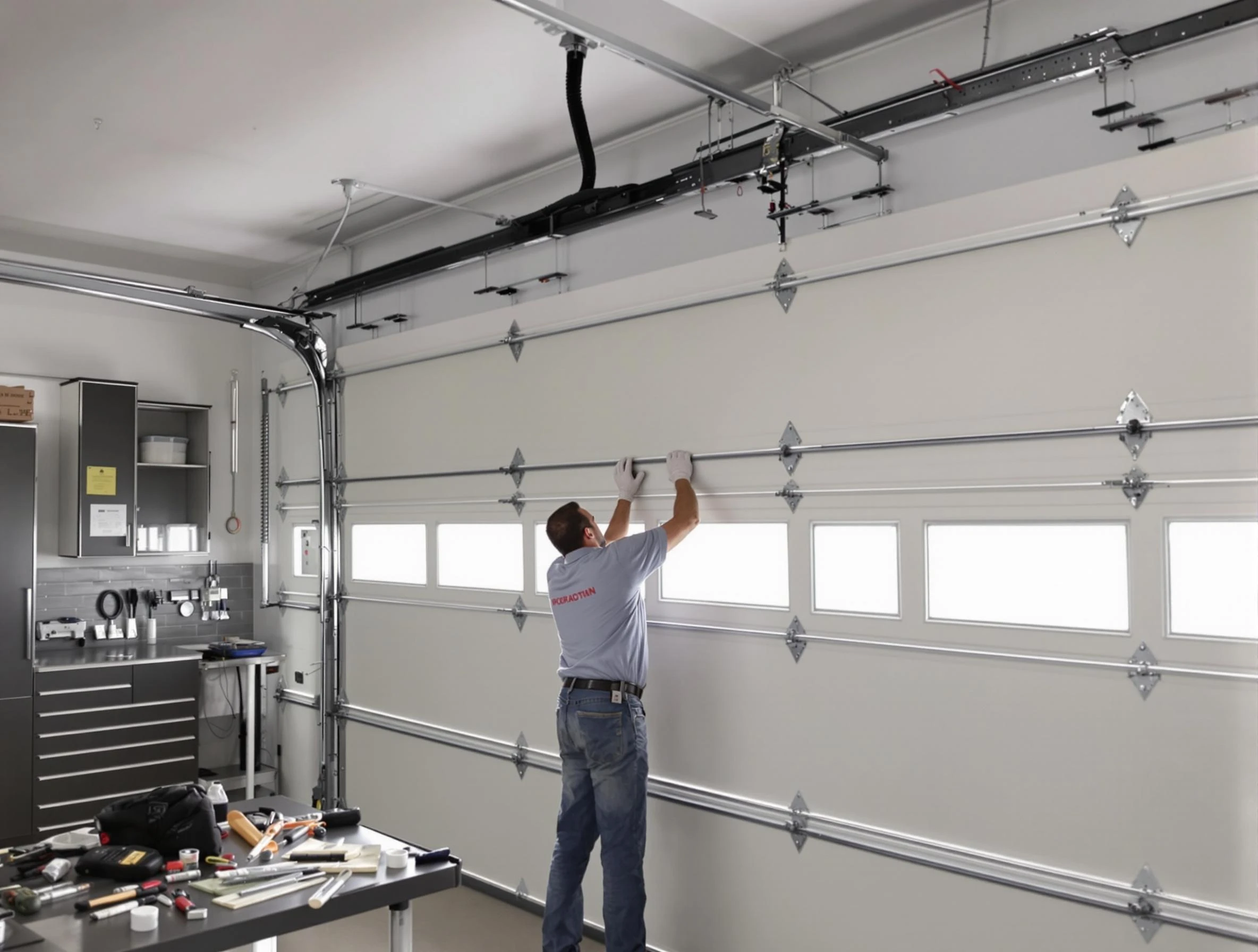 Garage Door Track Repair in Kimberly