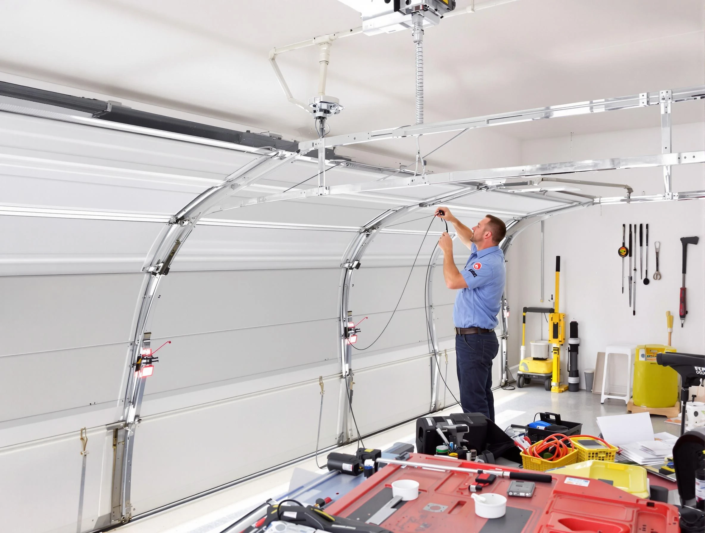 Garage door cable repair service by Kimberly Garage Door Repair in Kimberly