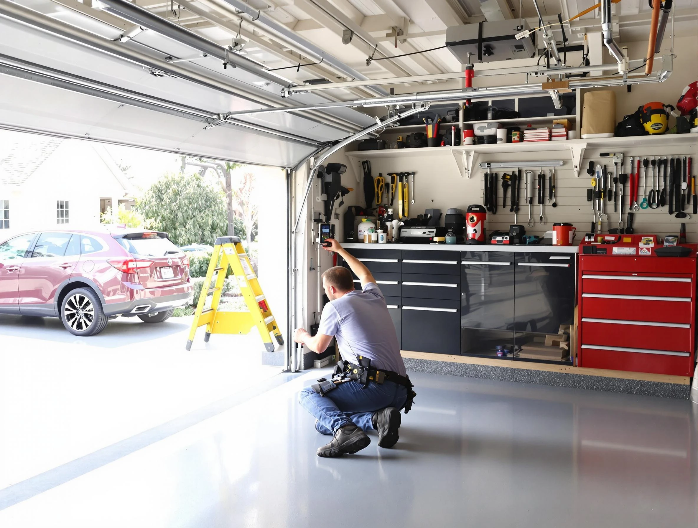 Local garage door repair service by Kimberly Garage Door Repair in Kimberly