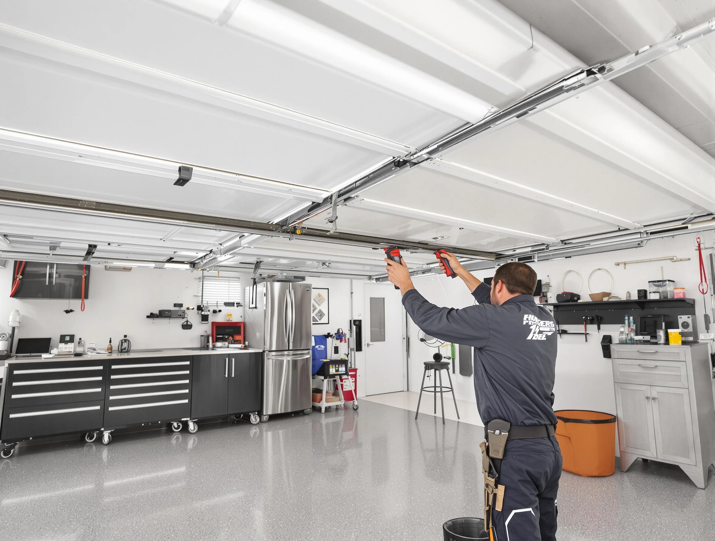 Overhead garage door repair service by Kimberly Garage Door Repair in Kimberly