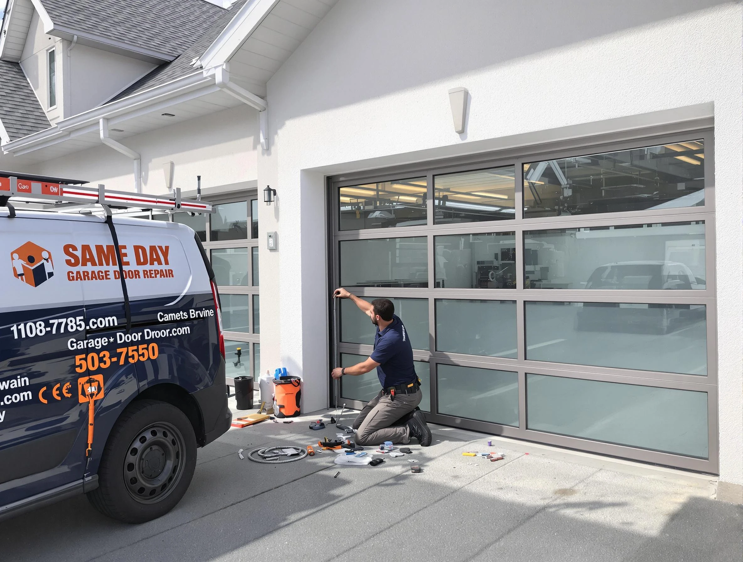 Same-day garage door repair service by Kimberly Garage Door Repair in Kimberly